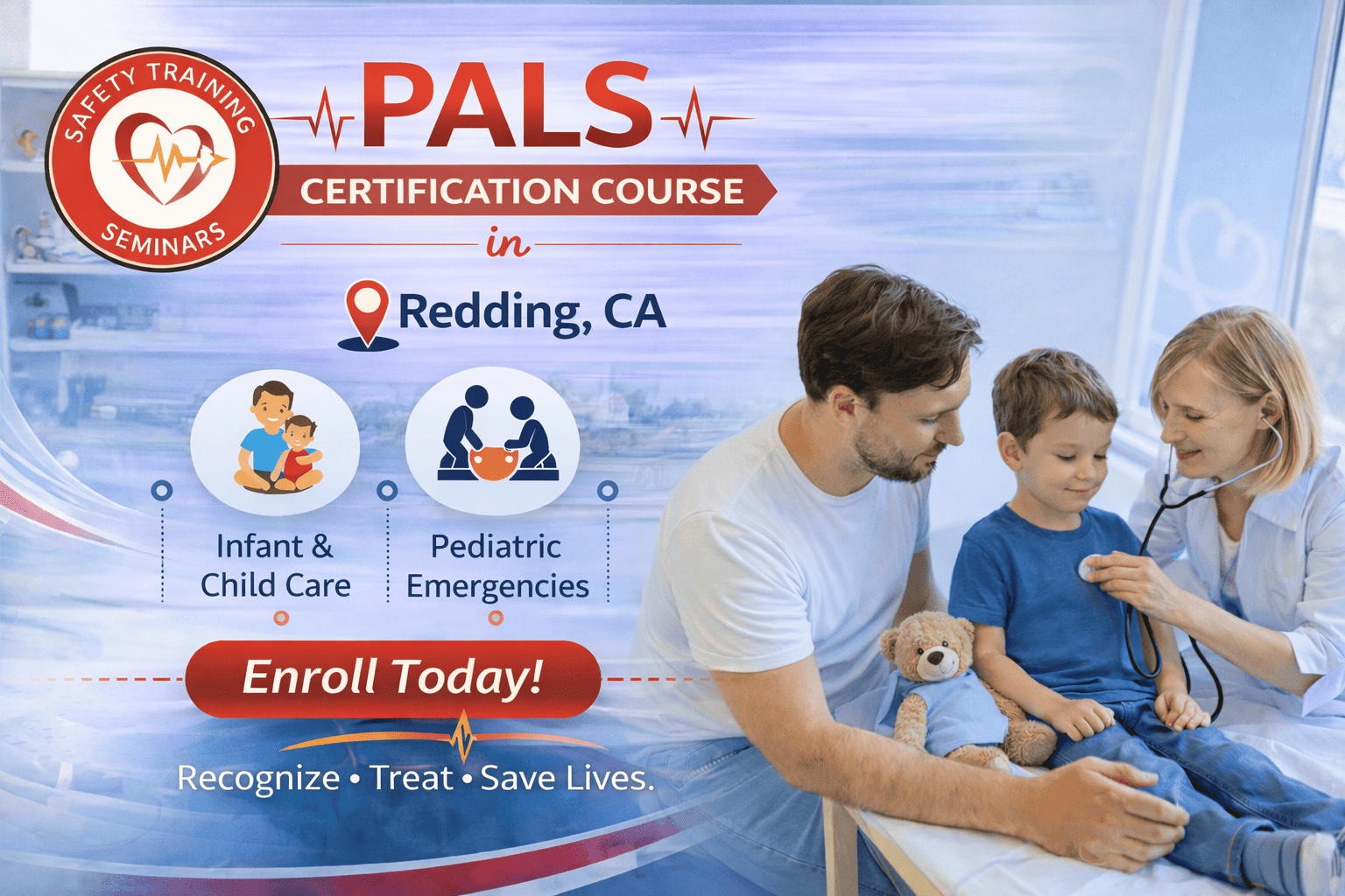 PALS certification course in Redding