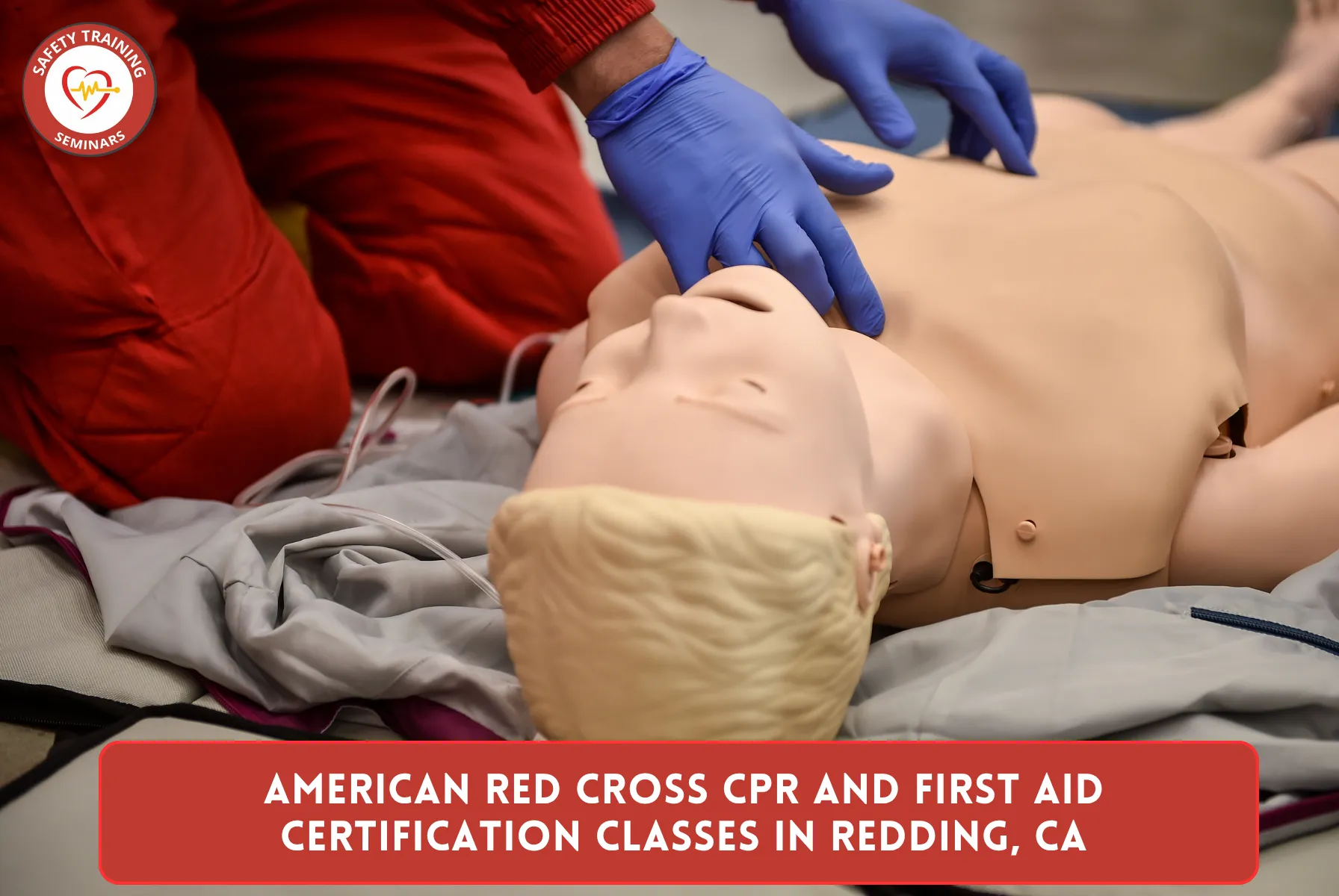 American Red Cross CPR and First Aid Certification Classes in Redding, CA